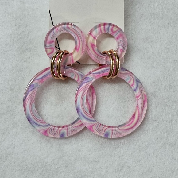 Aldo Jewelry - ALDO-IBOAMETH Colorful Hoops Earring